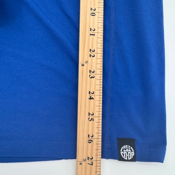 Rei 1/4 Zip Women Small Blue Long Sleeve Pullover Lightweight Outdoor Stretch - Picture 9 of 9